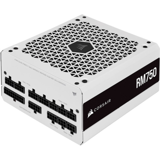 Corsair Fully Modular ATX PSU (EU) RM White Series RM750 750 W, 80 PLUS GOLD -sertifioitu