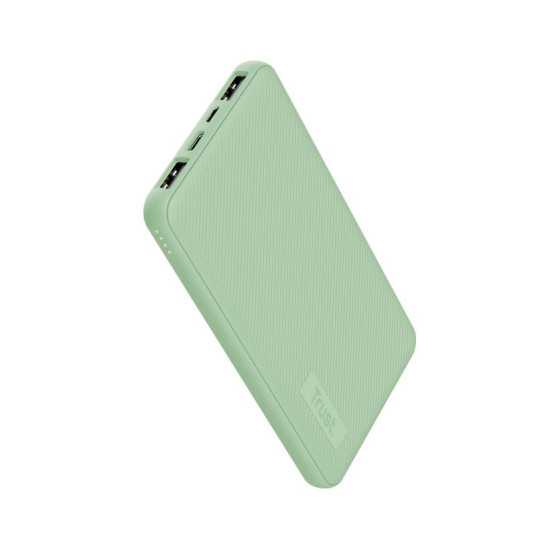 VIRTAPANKKI USB 10000MAH/PRIMO GREEN 25029 TRUST