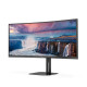 AOC Kaareva näyttö CU34V5C/BK 34", VA, WQHD, 3440 x 1440, 21:9, 4 ms, 300 cd/m², HDMI-porttien määrä 1, 100 Hz