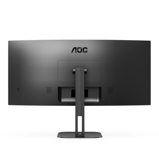 AOC Kaareva näyttö CU34V5C/BK 34", VA, WQHD, 3440 x 1440, 21:9, 4 ms, 300 cd/m², HDMI-porttien määrä 1, 100 Hz