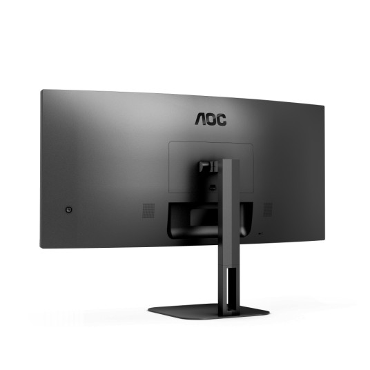 AOC Kaareva näyttö CU34V5C/BK 34", VA, WQHD, 3440 x 1440, 21:9, 4 ms, 300 cd/m², HDMI-porttien määrä 1, 100 Hz