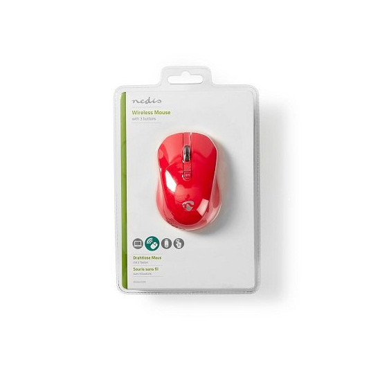 Hiiri Nedis MSWS400RD Red