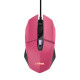 Hiiri Trust GXT 109W Felox Optical Gaming Mouse Pink