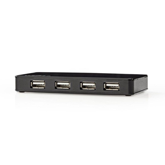 Haarukka Nedis UHUBU2730BK USB 2.0 7 porttia