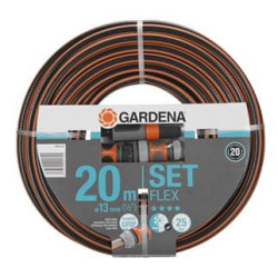 Letku Gardena "Flex" 9x9 13mm (1/2"), 20m liittimillä. 9x9, 18034-20