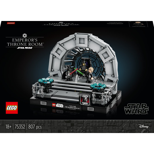 LEGO® 75352 Star Wars™ Art of the Emperor's Throne™ Diorama