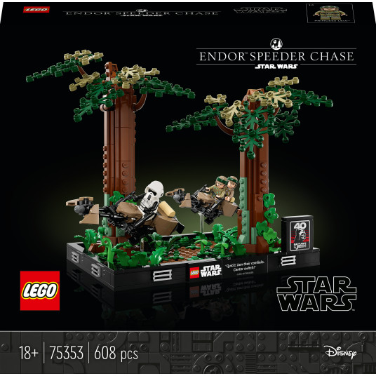 LEGO® 75353 Star Wars™ Endor™ Speed Bike Chase Diorama