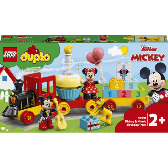 LEGO® 10941 DUPLO DISNEY Mikin ja Minni syntymäpäiväjuna