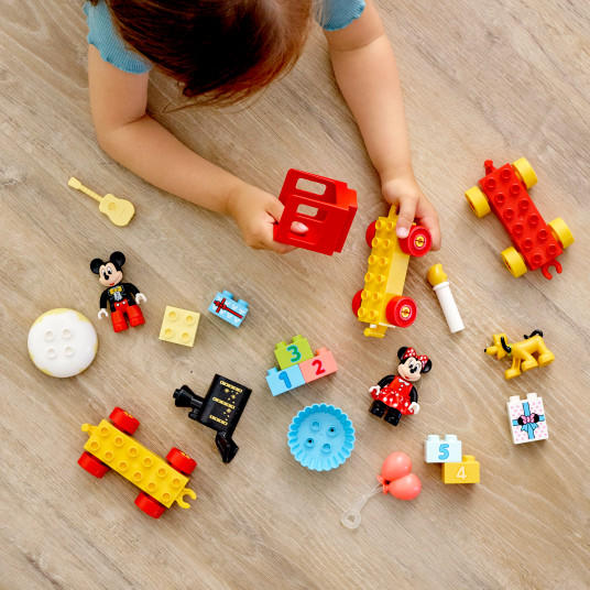 LEGO® 10941 DUPLO DISNEY Mikin ja Minni syntymäpäiväjuna
