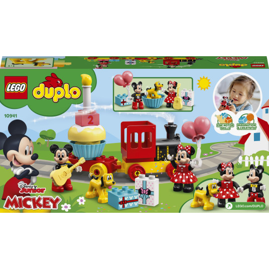 LEGO® 10941 DUPLO DISNEY Mikin ja Minni syntymäpäiväjuna