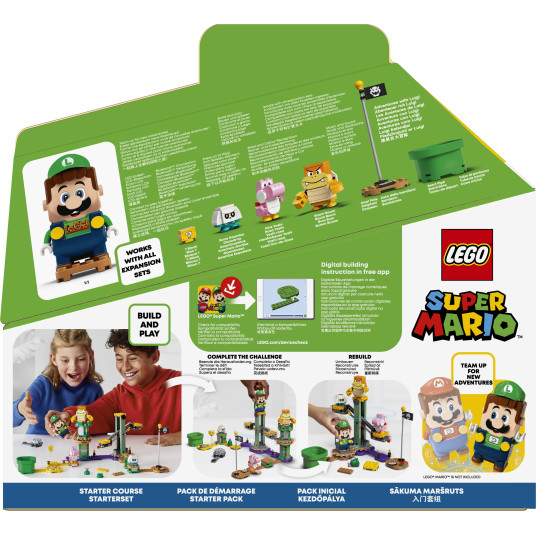 LEGO® 71387 SUPER MARIO™ Adventures Luigin aloitussetin kanssa