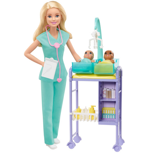 Barbie-vauva lääkäri-nukke