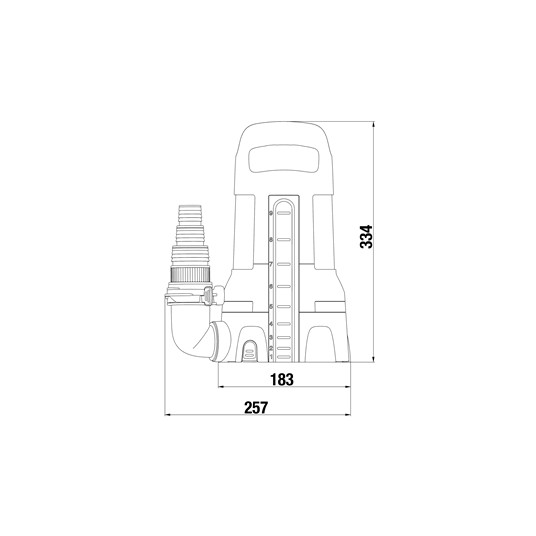 Uppovesipumppu Gardena 17000 "Aquasensor" 09036-20