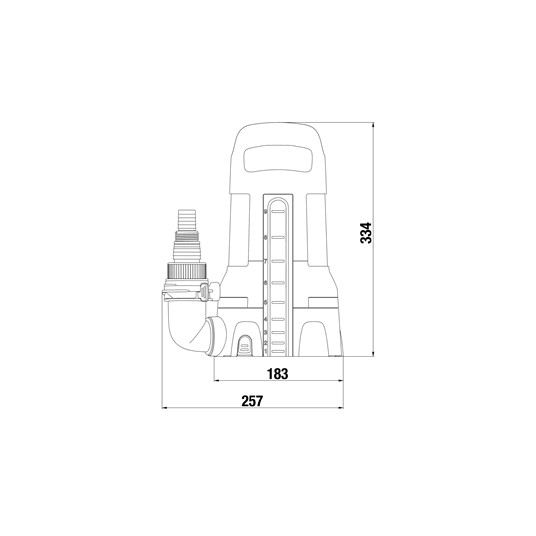 Uppovesipumppu Gardena 11000 "Aquasensor" 09034-20