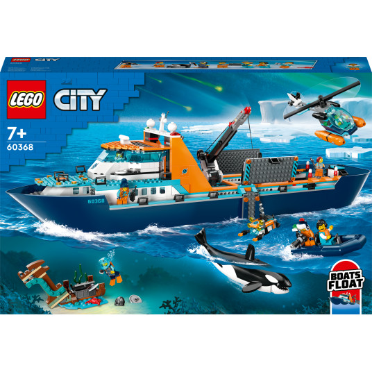 LEGO® 60368 CITY arktinen tutkimusalus