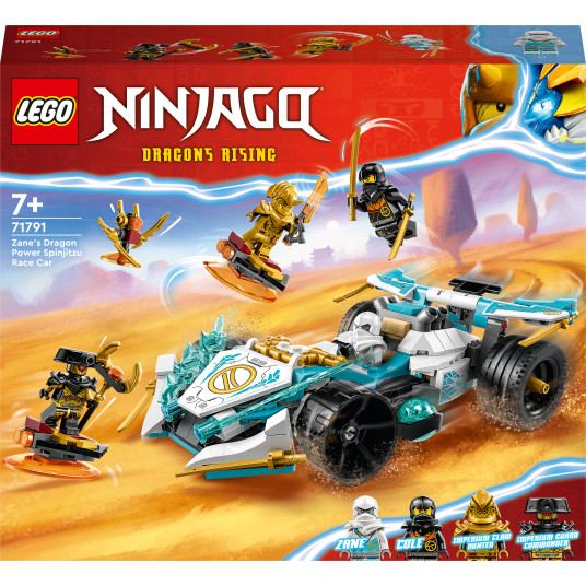 LEGO® 71791 NINJAGO Zane Dragon Power Spinjitzu -kilpaauto