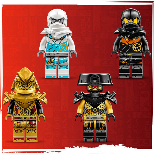 LEGO® 71791 NINJAGO Zane Dragon Power Spinjitzu -kilpaauto
