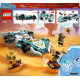 LEGO® 71791 NINJAGO Zane Dragon Power Spinjitzu -kilpaauto