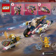 LEGO® 71792 NINJAGO Sora muunnettavissa oleva robottikilpamoottoripyörä