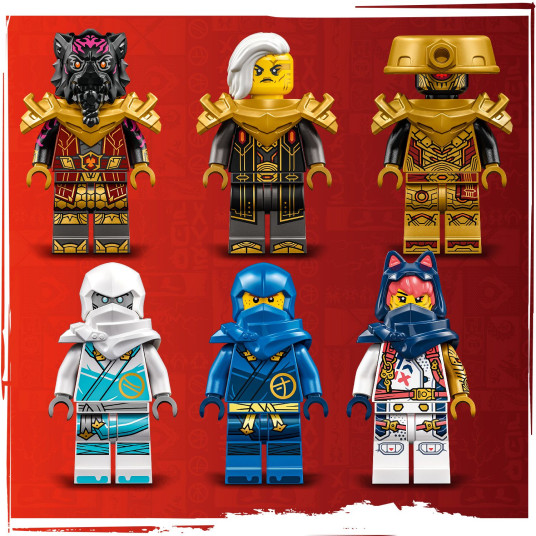 LEGO® 71796 NINJAGO Elemental Dragon vs. Robot Empress