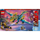 LEGO® 71796 NINJAGO Elemental Dragon vs. Robot Empress