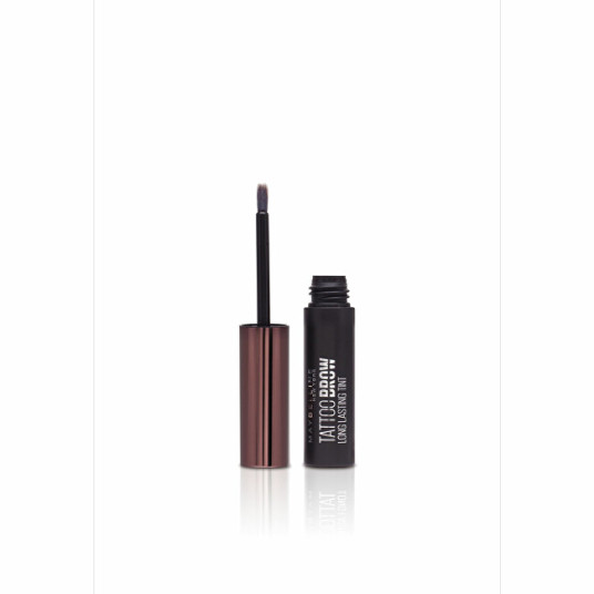Maybelline - Puolipysyvä kulmakarvojen väri (Tattoo Brow Eyebrow Color) - Keskiruskea