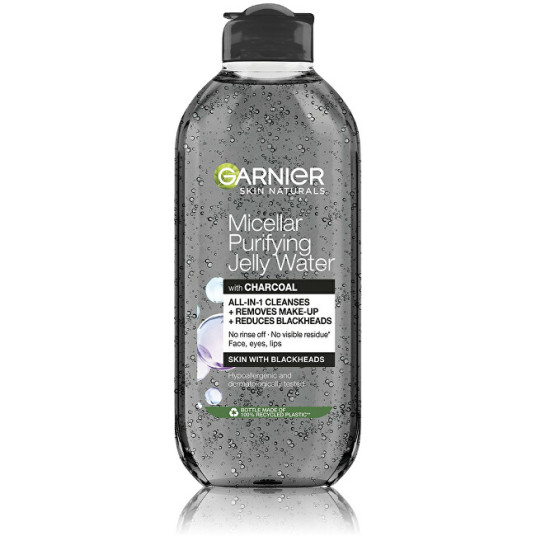 Garnier - Pure Active misellivesi aktiivihiilellä (Micellar Purifying Jelly Water) - 400 ml