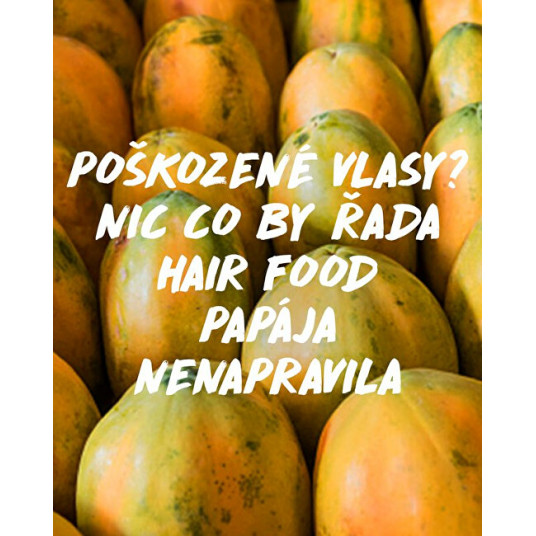 Garnier - Regeneroiva shampoo vaurioituneille hiuksille Fructis Hair Food (Repairing Papaya Shampoo) 350 ml
