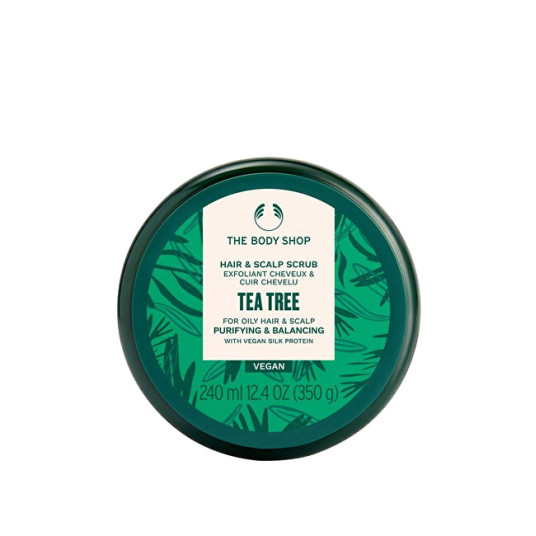 The Body Shop - Tea Tree puhdistava ja tasapainottava (hius- ja päänahan kuorinta) 240 ml