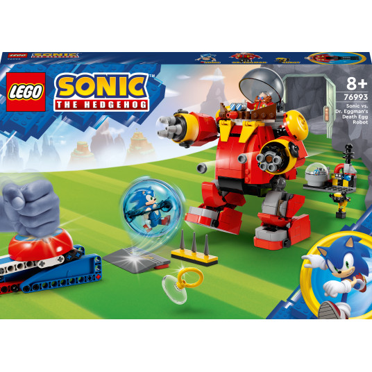 LEGO® 76993 Sonic the Hedgehog™ Sonic vs. Dr. Eggman Kuolemanmuna-robotti