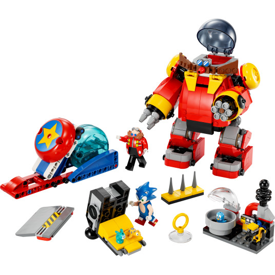 LEGO® 76993 Sonic the Hedgehog™ Sonic vs. Dr. Eggman Kuolemanmuna-robotti