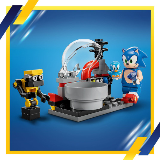 LEGO® 76993 Sonic the Hedgehog™ Sonic vs. Dr. Eggman Kuolemanmuna-robotti