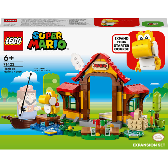 LEGO® 71422 Super Mario™ Picnic at Mario's House -lisäsetti