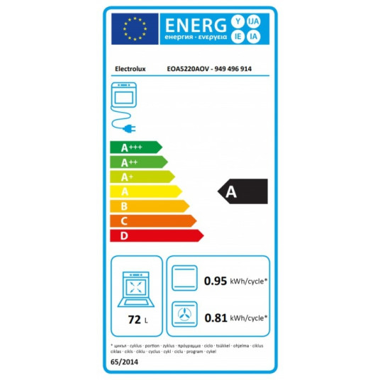 Uuni Electrolux EOA5220AOV