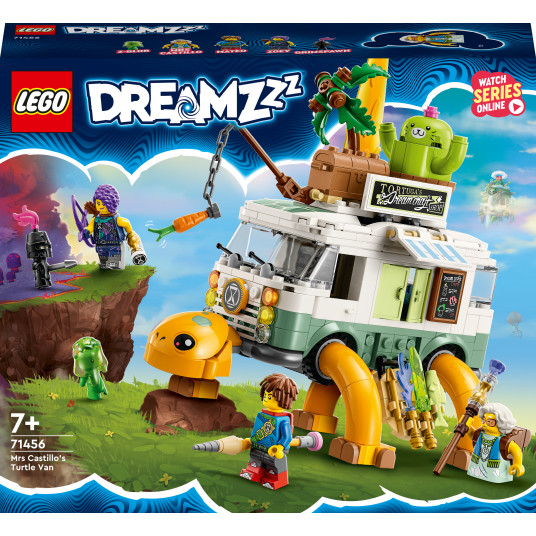 LEGO® DREAMZzz™ 71456 Rouva Castillon kilpikonnapakettiauto