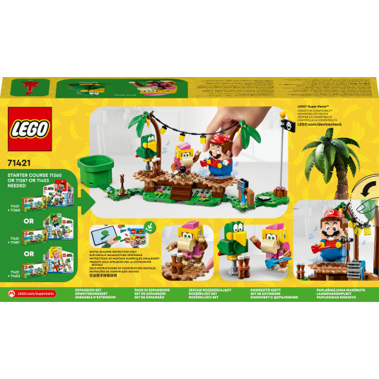 LEGO® 71421 Super Mario™ Kong Dixie Jungle Fun -lisäsetti