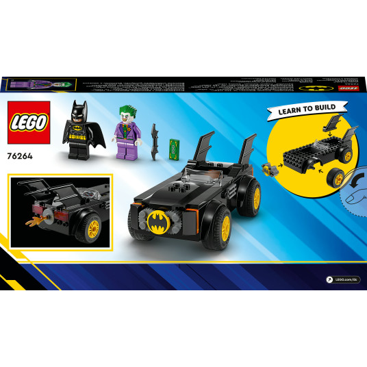 LEGO® 76264 DC Batman-autoajo: Batman ja Jokeri