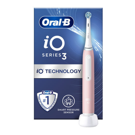 Sähköhammasharja Braun iOG3.1A6.0 Oral-B iO3, vaaleanpunainen