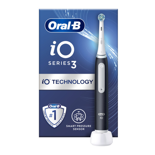 Sähköhammasharja Braun Oral-B iO3, mattamusta