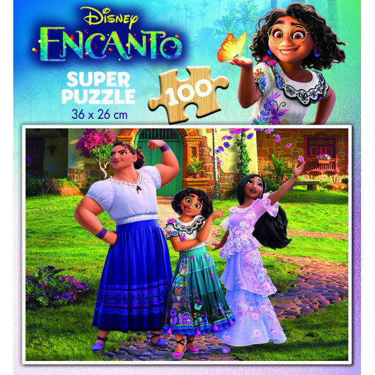Puinen palapeli 100 DISNEY ENCANTO 6-8 vuotta vanha