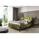 Sänky sänkylaatikolla Mist Loco 33, 140x200, vihreä väri