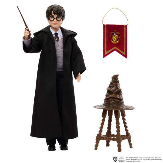 Harry Potter -nukke - Harry Potter ja viisasten hattu
