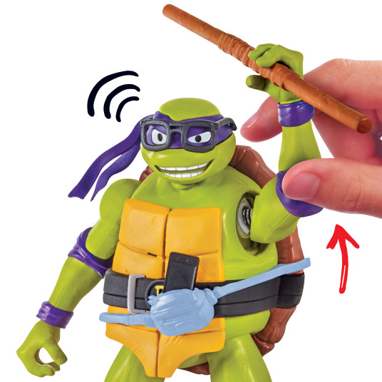 TMNT Figuuri Ninja huutaa Donatello, 83352