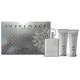Afnan Supremacy Silver Dárková sada EDP 100 ml, suihkugeeli 100 ml ja balzám po holení 100 ml, 100 ml