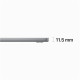 Kannettava tietokone MacBook Air 15.3" Apple M2 8C, RAM 8GB, SSD 256GB, Mac OS, INT, Space Grey MQKP3ZE/A