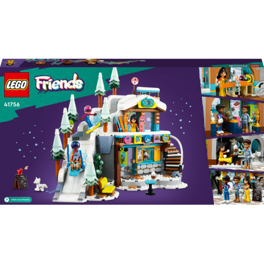 LEGO® 41756 Friends Loma-laskettelurinne ja kahvila