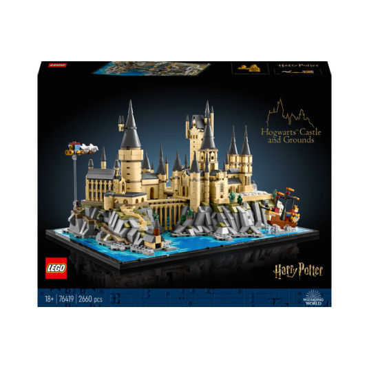 LEGO® 76419 Harry Potter™ Tylypahkan linna ja ympäristö