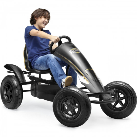 Poljinauto - Pedal Go-Kart XL, musta