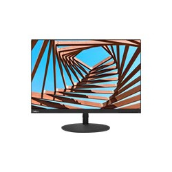 63,5 cm/25" (1920x1080) Lenovo ThinkVision T25d-10 16:10 6ms HDMI VGA DP VESA Pivot Full HD Musta