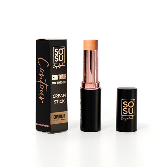 SOSU Cosmetics - Contour stick Contour on the go 7 g - Lämmin